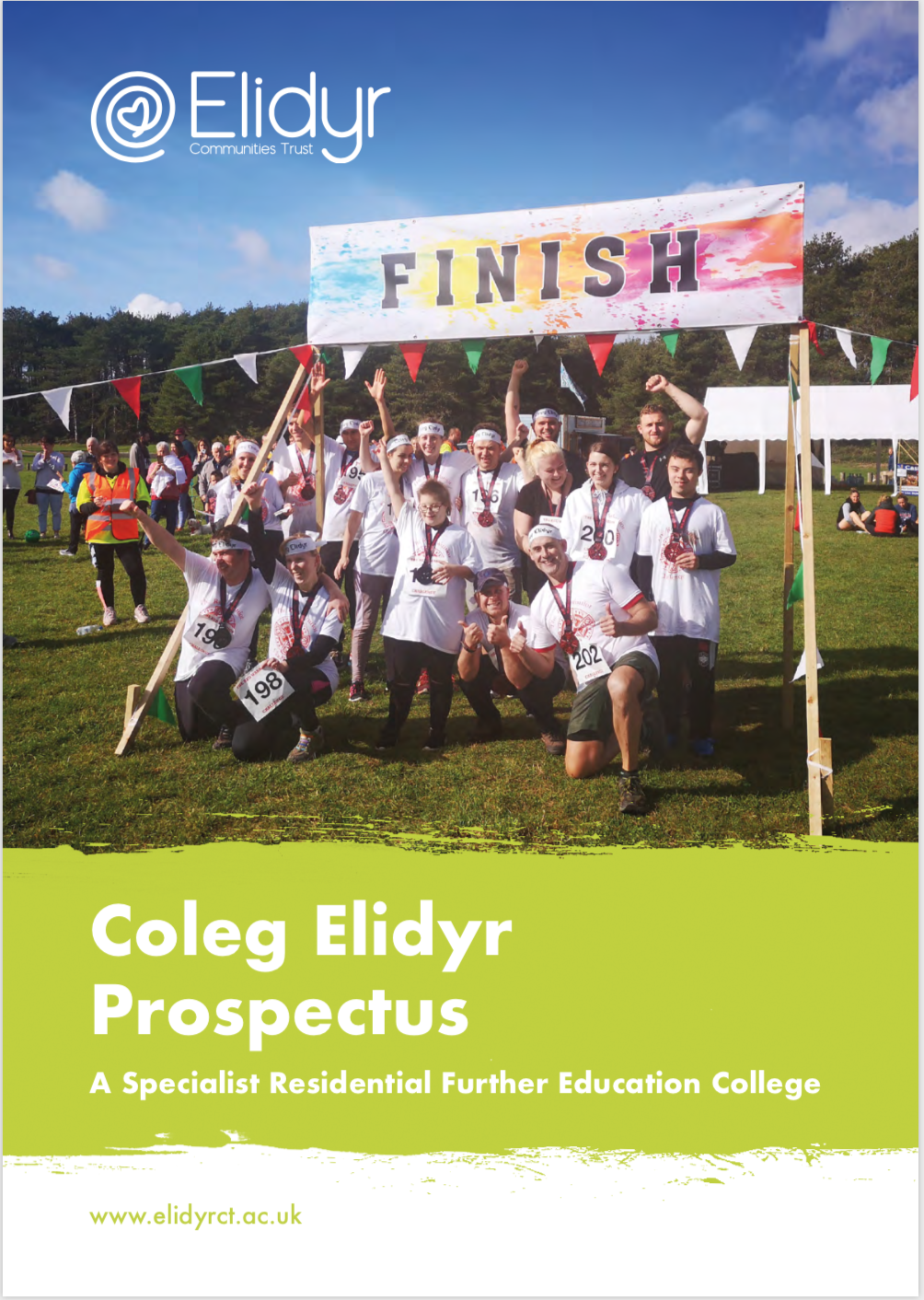 Cover of Coleg Elidyr Prospectus