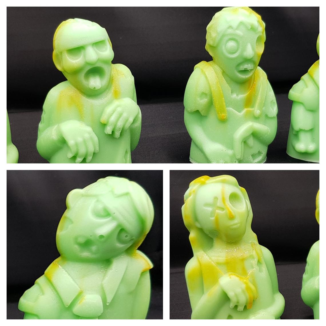 Zombie soaps in green for Elidyr Communities Trust.