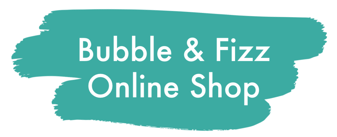 Advert for Bubble & Fizz Online Shop