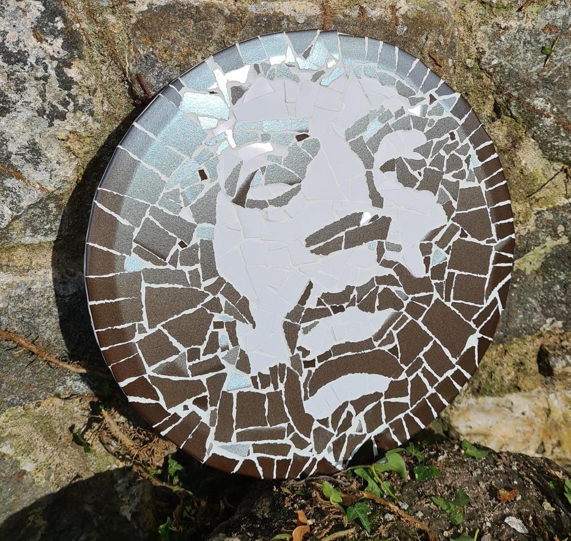 Jimi Hendrix 'can you see me' mosaic