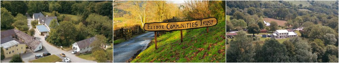 Elidyr Communities Trust from the air