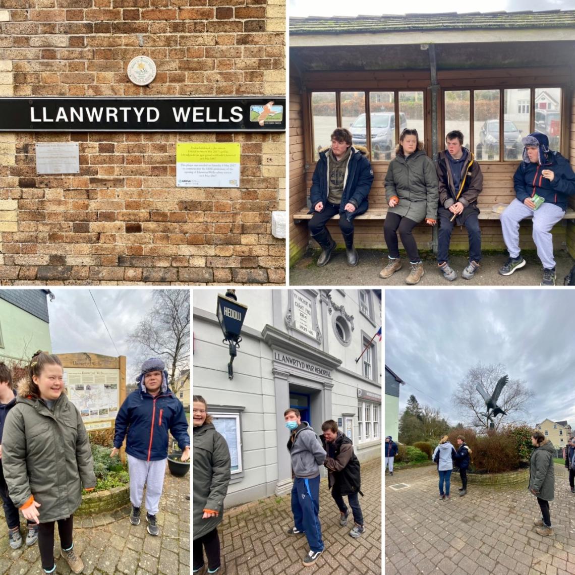 Learners visit Llanwrtyd Wells