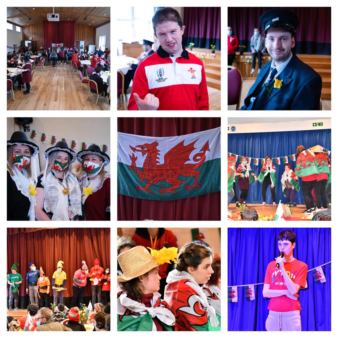 St David's Day collage '22