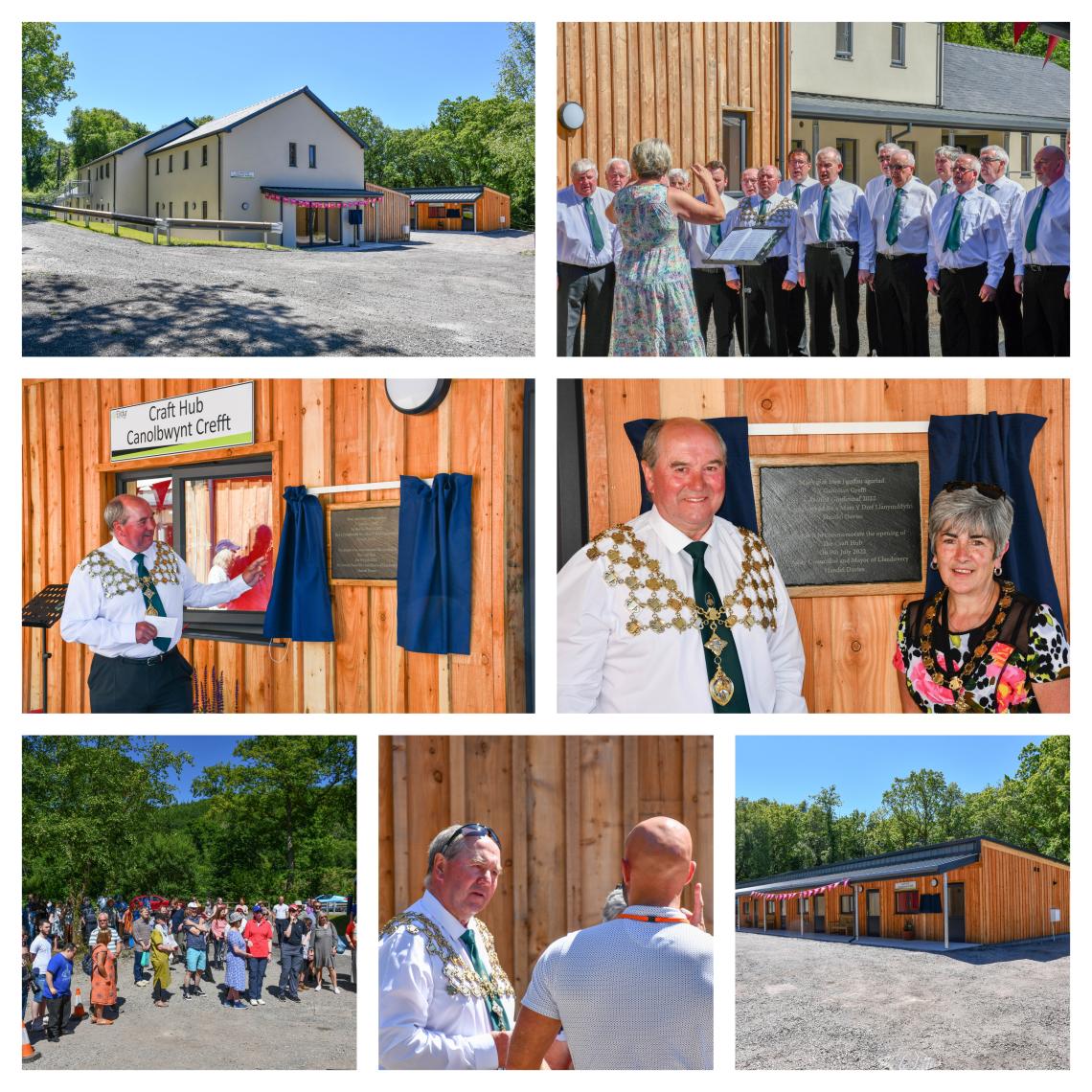 Education Hub opening ceremony-collage