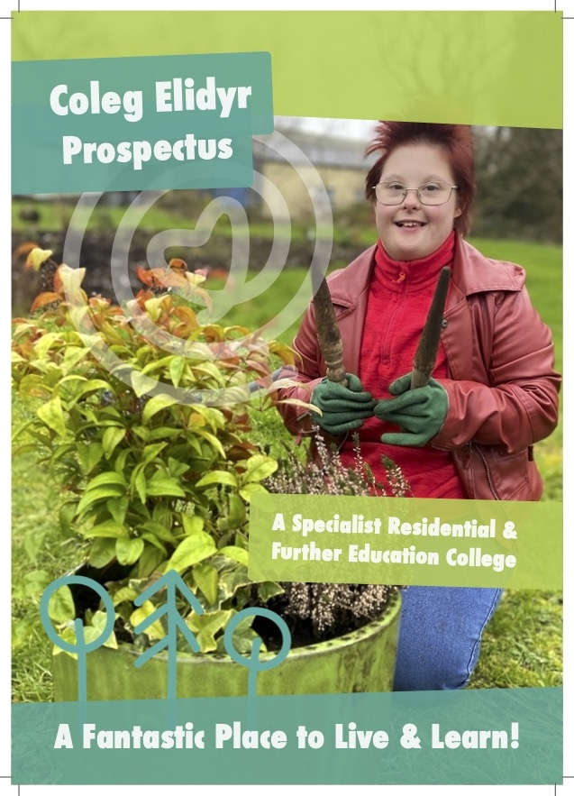 Front cover of Coleg Elidyr Prospectus