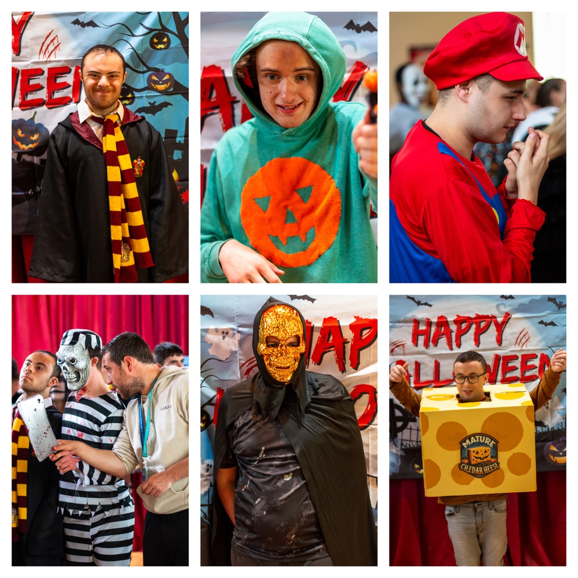 Learners & Residents Dressed in their Halloween Costumes