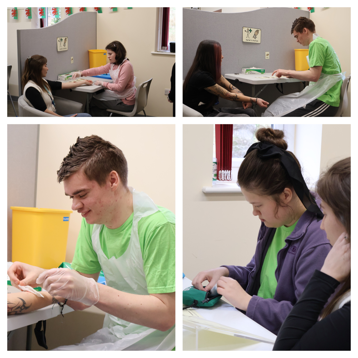 Learners in First Aid competition