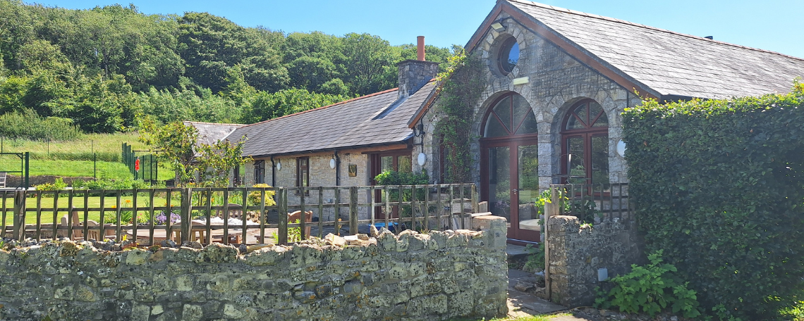 A barn conversion surrounded by beautiful countryside