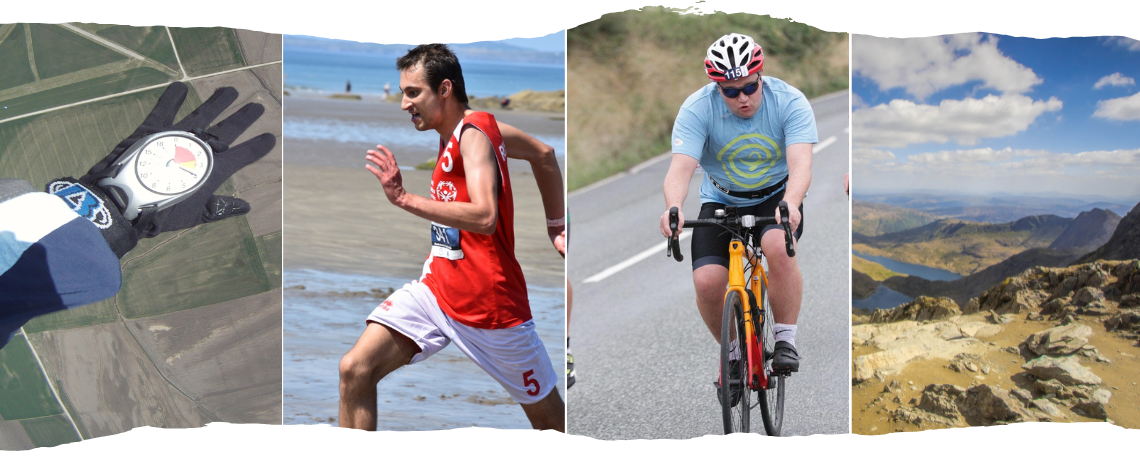 Taking on a challenge for Elidyr Communities, skydive, run, bike & hike.