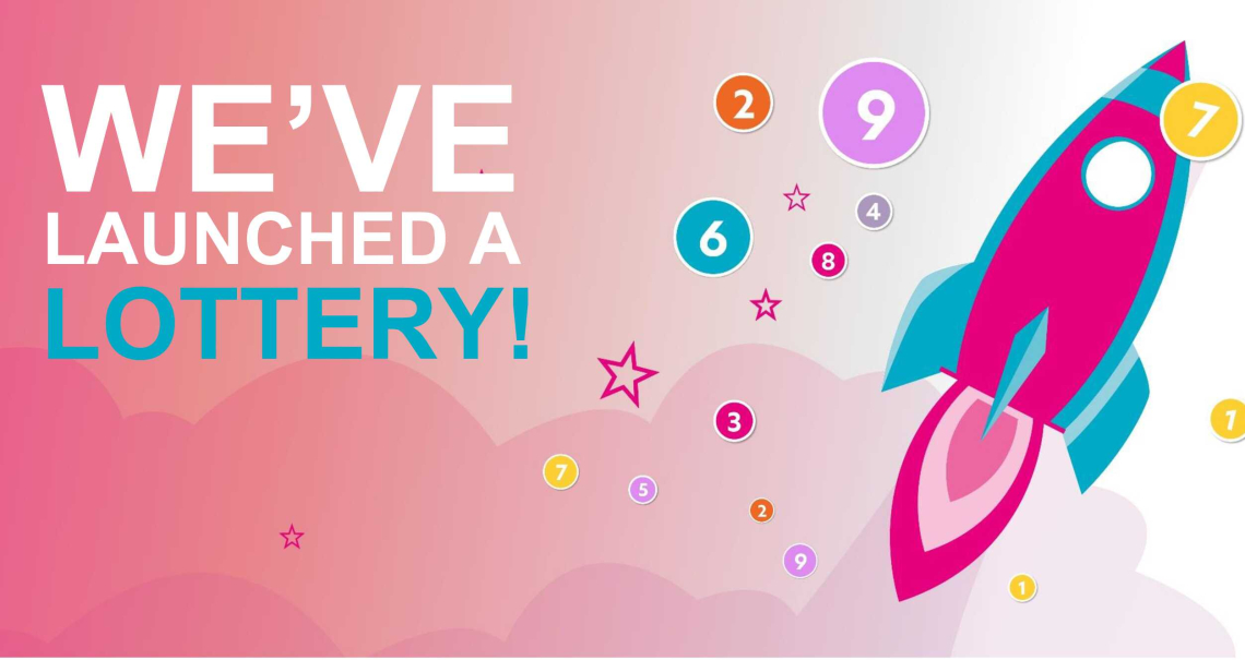 Lottery launch graphic
