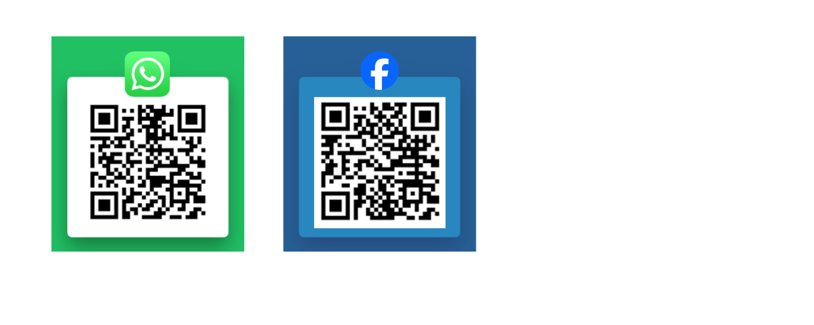 Two QR codes