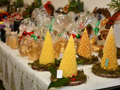 Christmas crafts with candles