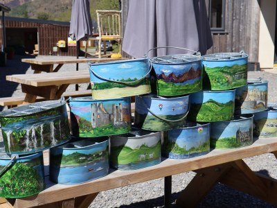 Utility caddies made by learners