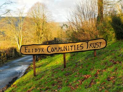 Elidyr Communities Trust Sign